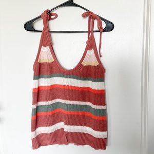 💖 MADEWELL KNIT TIE TANK TOP 💖